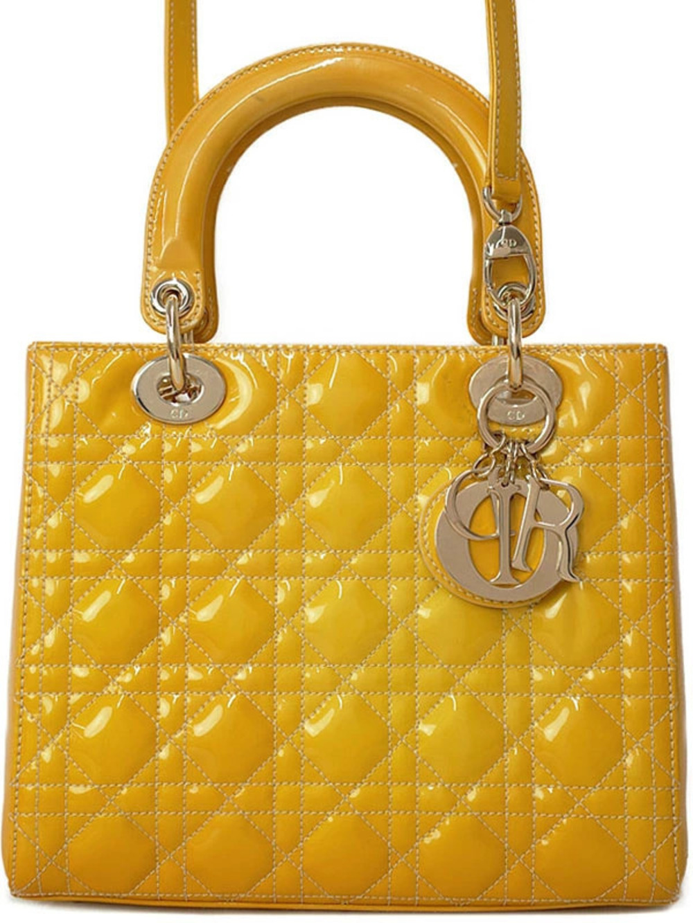 Christian Dior Cannage Quilted Lady Dior 2way bag